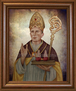 St. Januarius Framed