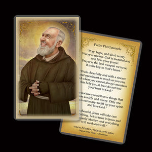 St. Padre Pio (C) Holy Card