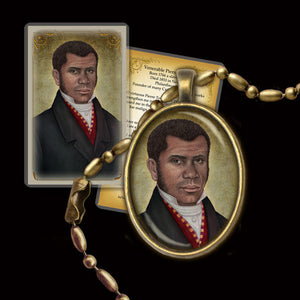 Pierre Toussaint Pendant & Holy Card Gift Set