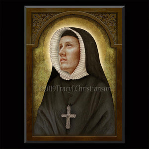 St. Rose Philippine Duchesne Plaque & Holy Card Gift Set