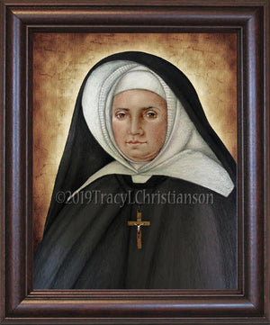 St. Emily de Vialar Framed