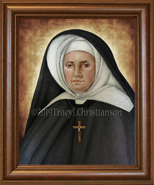 St. Emily de Vialar Framed