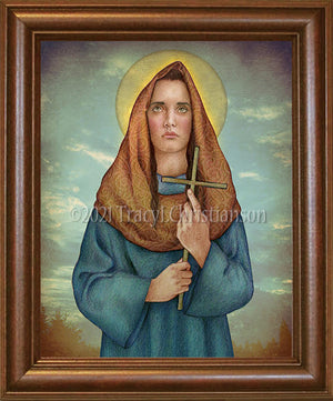 St. Zoe of Rome Framed Art