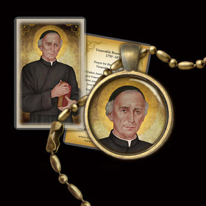 Venerable Bruno Lanteri Pendant & Holy Card Gift Set