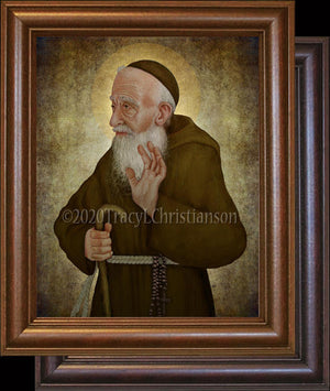 St. Leopold Mandic Framed