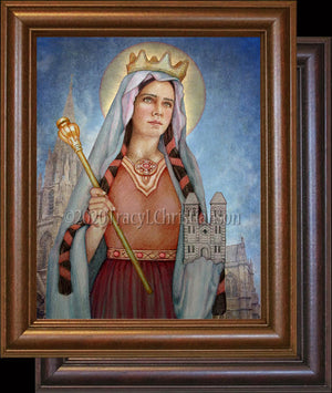 St. Clotilde Framed Art