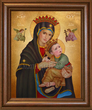 Our Lady of Perpetual Help Framed