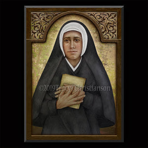 Sr. Josefa Menendez Plaque & Holy Card Gift Set