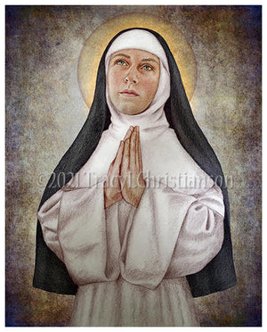 St. Alice of Schaerbeek Print