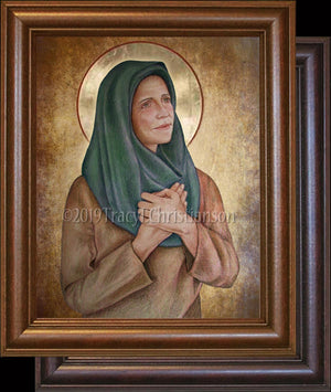 St. Hannah Framed