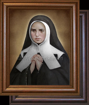 St. Bernadette (B) Framed