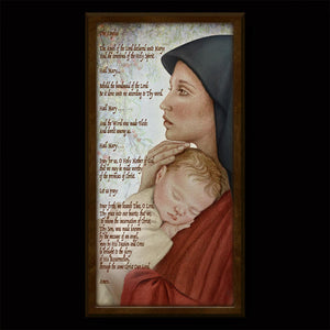 The Angelus Prayer Inspirational Plaque (O)