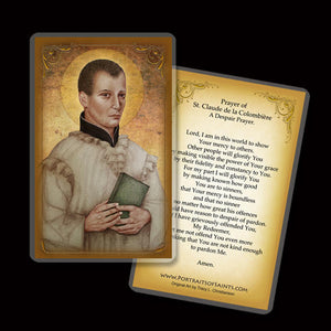 St. Claude de la Colombière Holy Card