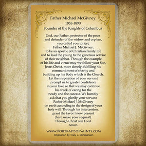 Bl. Fr. Michael McGivney Holy Card