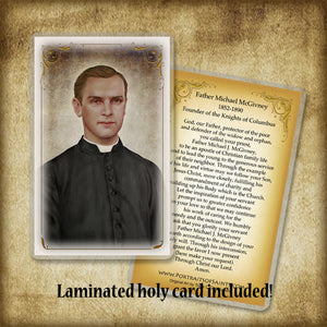 Bl. Fr. Michael McGivney Pendant & Holy Card Gift Set