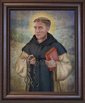 St. Leonard of Noblac Framed