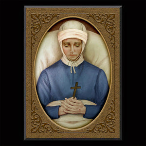 Bl. Anne Catherine Emmerich Plaque & Holy Card Gift Set