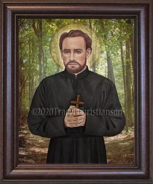 St. Noel Chabanel Framed