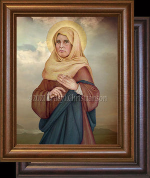 St. Elizabeth, Mother of John the Baptist, Framed Art