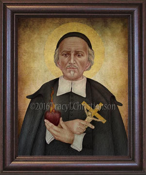 St. John Eudes Framed