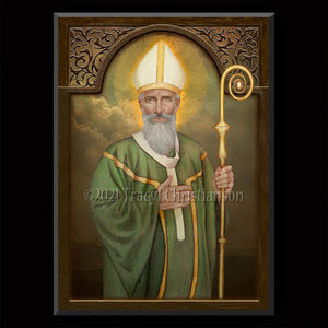 St. Irenaeus of Lyons Plaque & Holy Card Gift Set