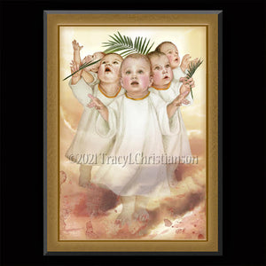 The Holy Innocents Plaque & Holy Card Gift Set