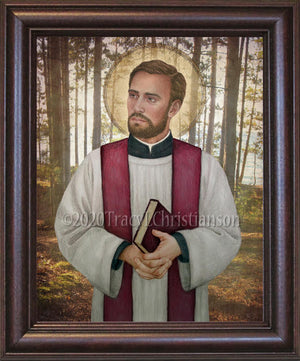 St. Gabriel Lalemant Framed