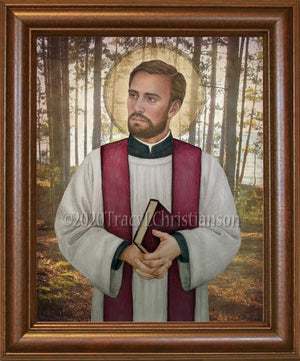 St. Gabriel Lalemant Framed