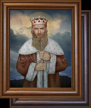 St. Alfred the Great Framed