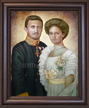 Bl. Karl of Austria and Zita of Austria Framed