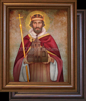 St. Ethelbert of Kent Framed Art