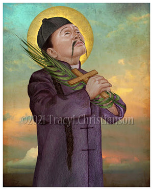 St. Mark Ji Tianxiang Print