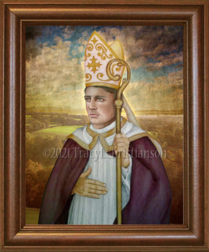 St. Eoghan of Ardstraw Framed Art