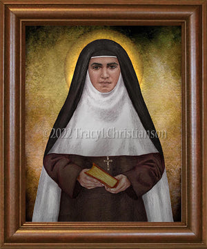 St. Alphonsa of the Immaculate Conception Framed Art