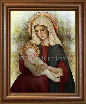 Madonna & Child (B) Framed