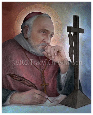 St. Alphonsus Maria de' Liguori (B) Print