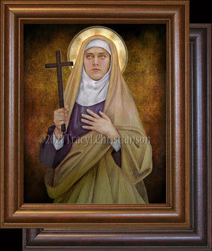 St. Lea of Rome Framed Art