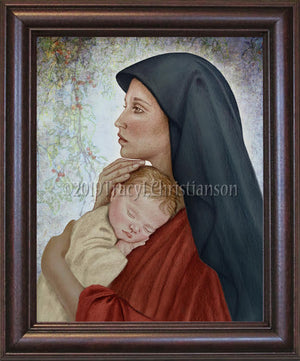 Madonna & Child (O) Framed