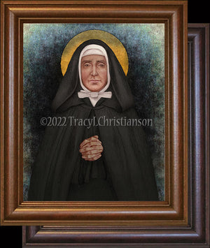 St. Jeanne Jugan Framed Art