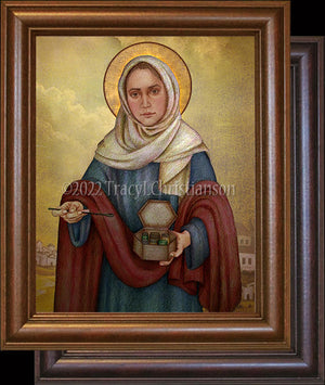 St. Hermione of Ephesus Framed Art