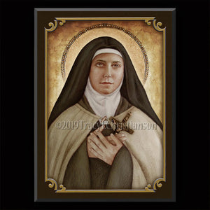 St. Teresa of the Andes Plaque & Holy Card Gift Set