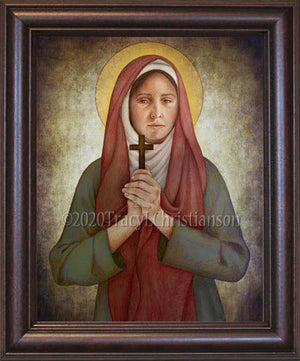 St. Penelope Framed