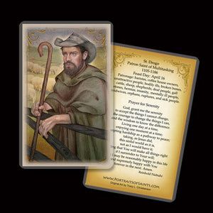 St. Drogo Holy Card