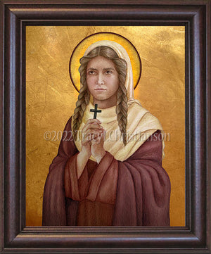 St. Thecla of Iconium Framed Art