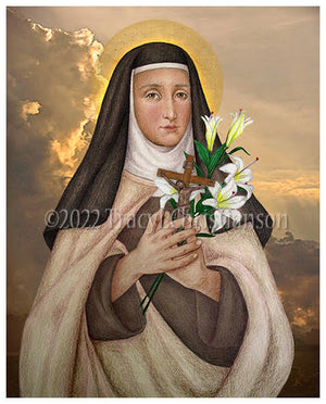 St. Teresa Margaret Redi Print