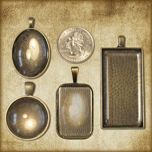 St. Agnes of Rome Pendant & Holy Card Gift Set